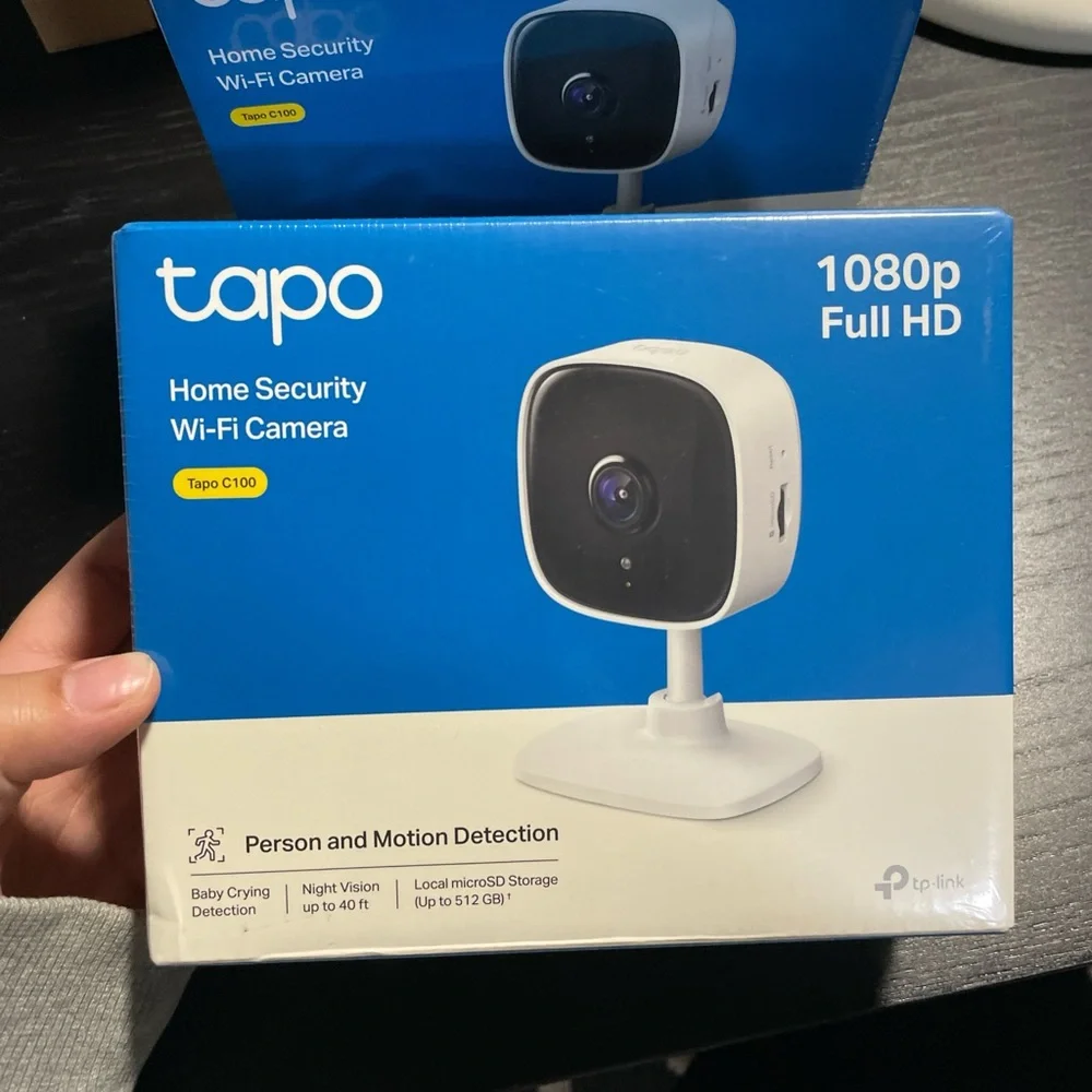 TP-Link Tapo C100 White Home Security Wi-Fi Camera